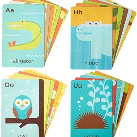 Petit Collage Alphabet A-Z Animals Cards - Picture 13 of 14